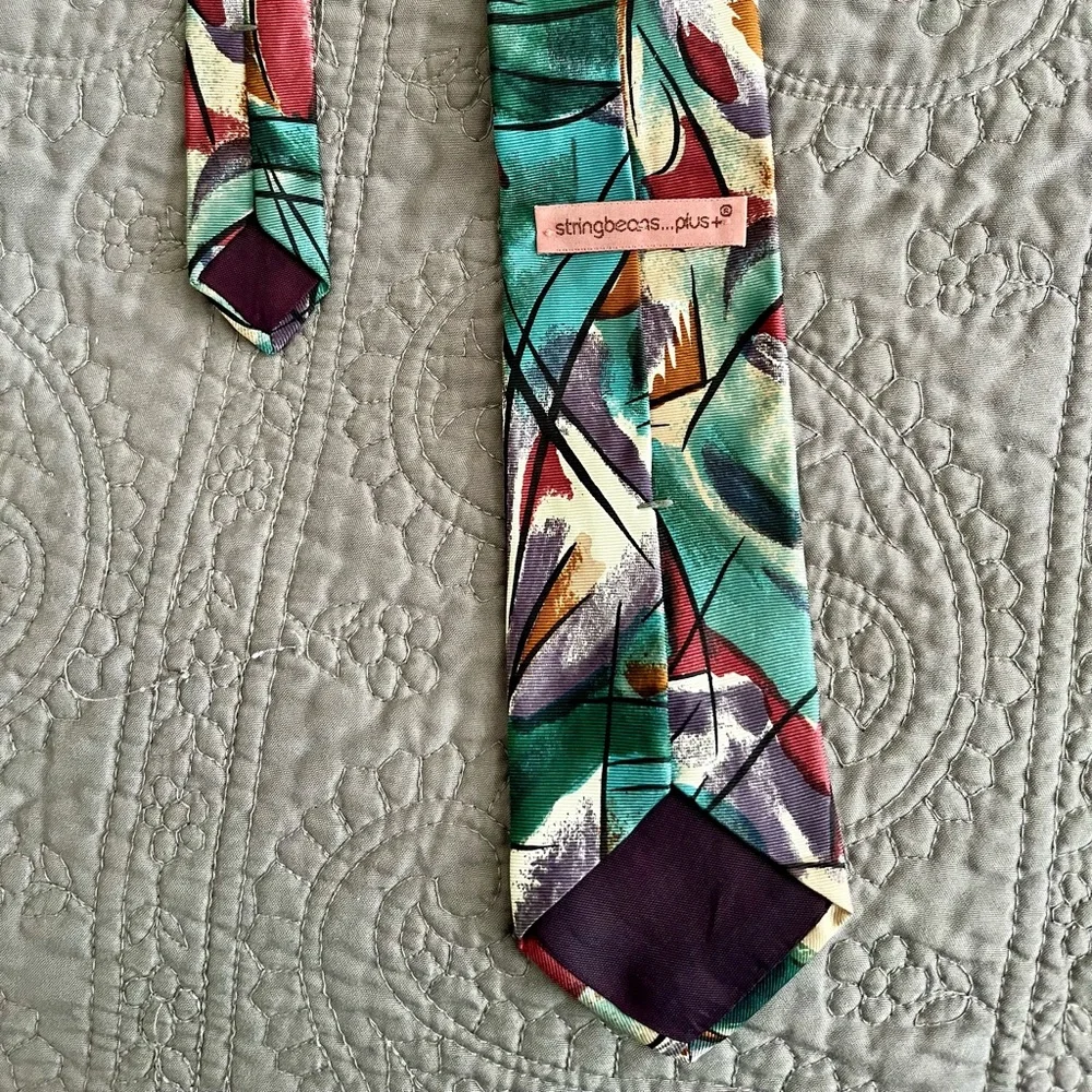 Stringbeans…plus+ patterned tie - Picture 2 of 3